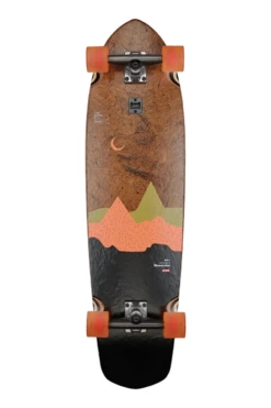 Globe Big Blazer XL Cruiser Skateboard Coconut/Mountains - 36"
