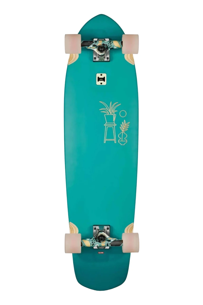 Globe Big Blazer XL Cruiser Skateboard Lagoon/Terrazzo - 36" 1 Globe Big Blazer XL Cruiser Skateboard Lagoon/Terrazzo - 36"