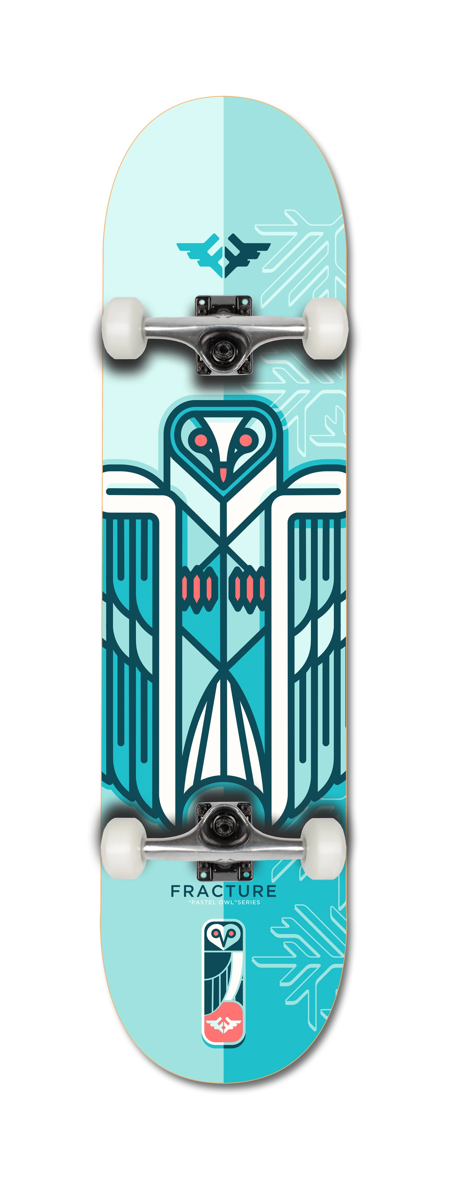 Fracture X Jono Wood Blue Complete Skateboard - 8.0" 1 Fracture X Jono Wood Blue Complete Skateboard - 8.0"