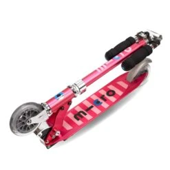 Micro Sprite Scooter - Pink Stripe -Sports Skateboard Shop 74FU9Ywi
