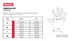 Ennui Urban Gloves -Sports Skateboard Shop 920000 Ennui urban glove Size Chart