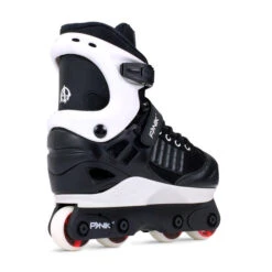 Anarchy Panik III Kids Adjustable Aggressive Skates -Sports Skateboard Shop ANC045AnarchyPanikIIIBlackRearAngle