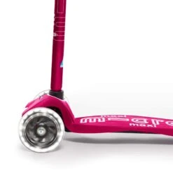 Maxi Micro Deluxe LED Scooter - Pink -Sports Skateboard Shop AQizCIzV