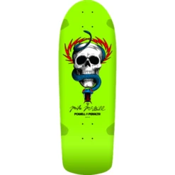 Powell Peralta Mike McGill Skull & Snake Lime Reissue Skateboard Deck - 10"