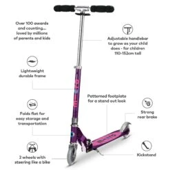 Micro Sprite Scooter - Purple Stripe -Sports Skateboard Shop GpOFvBn