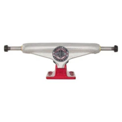 Independent Stage 11 BTG Hollow Forged Silver/Anodized Red Skateboard Trucks - 139mm