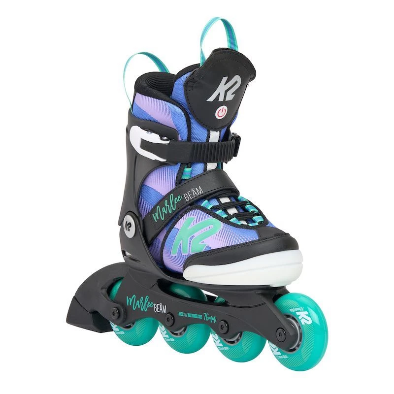 K2 Marlee Beam Adjustable Size Skates - Purple/Blue 1 K2 Marlee Beam Adjustable Size Skates - Purple/Blue