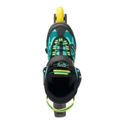 K2 Marlee Pro Adjustable Size Skates - Green/Yellow 7 K2 Marlee Pro Adjustable Size Skates - Green/Yellow -Sports Skateboard Shop K2MarleeProAdjustableSizeSkatesGreenYellowtop