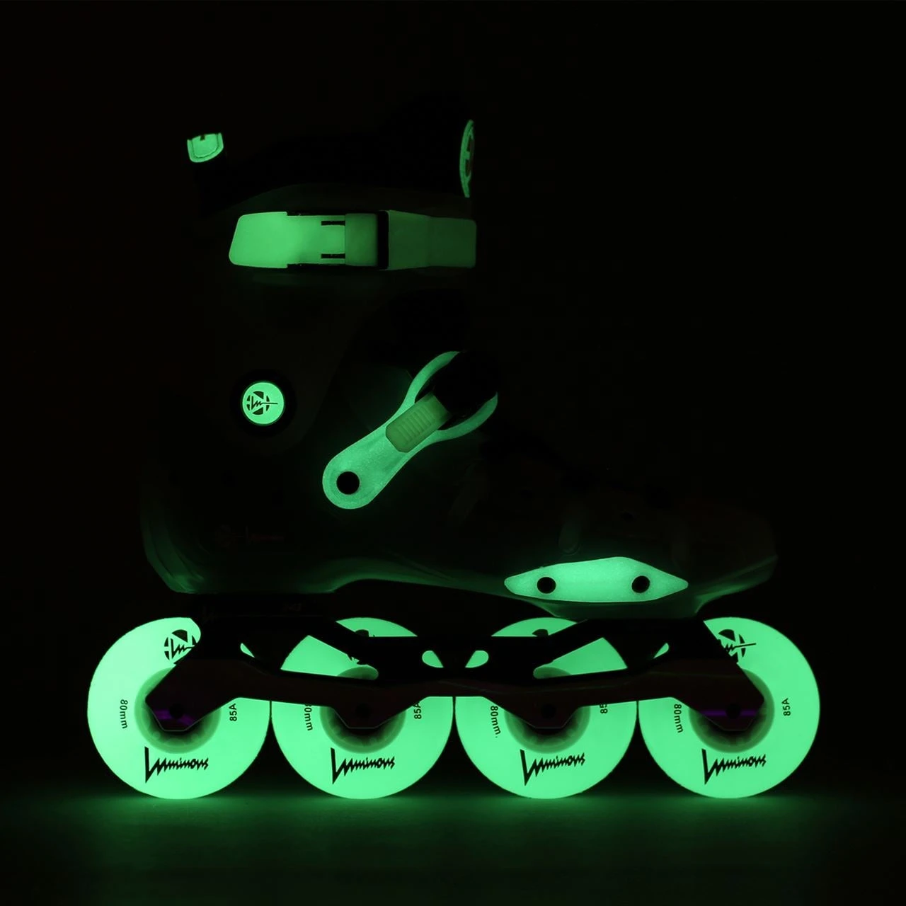 Luminous Ray Inline Skates - Clear 2 Luminous Ray Inline Skates - Clear - Image 2