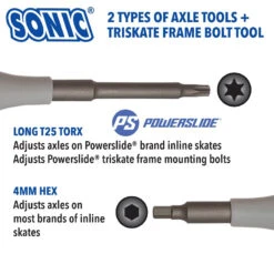 Sonic Pro Tool +T -Sports Skateboard Shop Pro T Axle