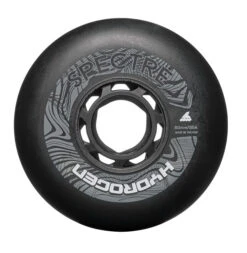 Rollerblade Hydrogen Spectre Inline Skate Wheels Black 80mm 85a - Set Of 4