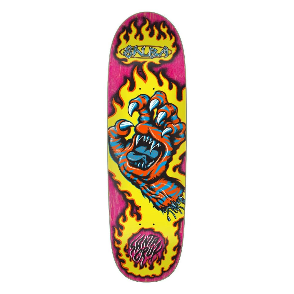 Santa Cruz Salba Tiger Pro Hand Shaped Deck - 9.25" 1 Santa Cruz Salba Tiger Pro Hand Shaped Deck - 9.25"