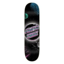 Santa Cruz Everslick Chrome Dot Space Deck - 8"