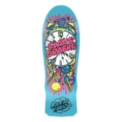 Santa Cruz Reissue Grabke Exploding Clock Skateboard Deck - 10"
