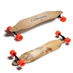 Loaded Vanguard Flex 2 Longboard - Orange In Heat