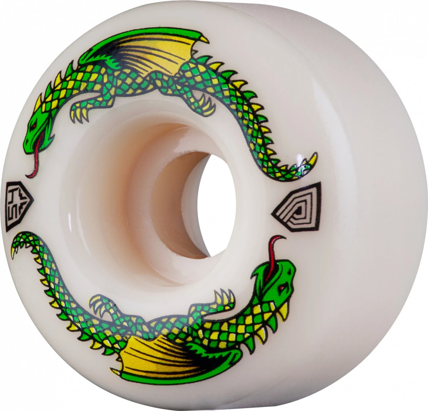 Powell Peralta Dragon Formula V4 Skateboard Wheels - 54mm 93a 1 Powell Peralta Dragon Formula V4 Skateboard Wheels - 54mm 93a