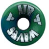 Air Waves Green/Blue Swirl Wheels 65mm - Set Of 4