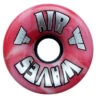 Air Waves Red/White Swirl Wheels 65mm - Set Of 4
