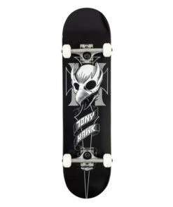 Birdhouse Stage 1 Crest Black Skateboard - 8.0"