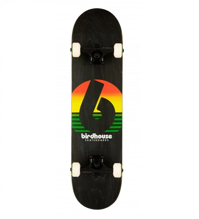 Birdhouse Stage 3 Sunset Rasta Skateboard - 7.75" 1 Birdhouse Stage 3 Sunset Rasta Skateboard - 7.75"