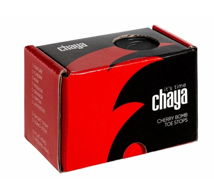 Chaya Cherry Bomb Natural Toe Stops - Long Stem 2 Chaya Cherry Bomb Natural Toe Stops - Long Stem - Image 2