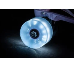Chaya Neons LED Light Up Roller Skate Wheels Blue 65mm 78a - 4 Pack 5 Chaya Neons LED Light Up Roller Skate Wheels Blue 65mm 78a - 4 Pack -Sports Skateboard Shop chaya neons led light up roller skate wheels blue glow