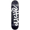 Cliche Handwritten Tie Dye Black Skateboard Deck - 8.25"