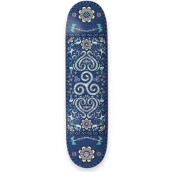 Drawing Boards Positive Patterns Spiral Skateboard Deck - 8.3"