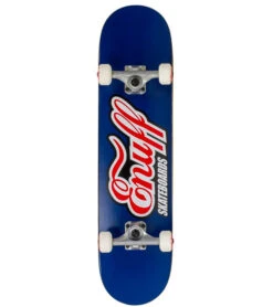 Enuff Classic Logo Blue Skateboard - 7.75"