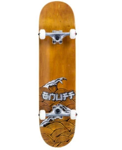 Enuff Big Wave Brown Skateboard - 8.0"