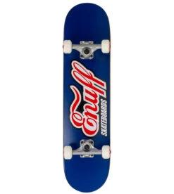 Enuff Classic Logo Blue Mini Skateboard - 7.25"