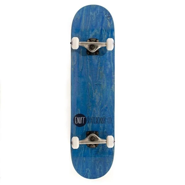 Enuff Logo Stain Skateboard - Blue 7.75" 1 Enuff Logo Stain Skateboard - Blue 7.75"