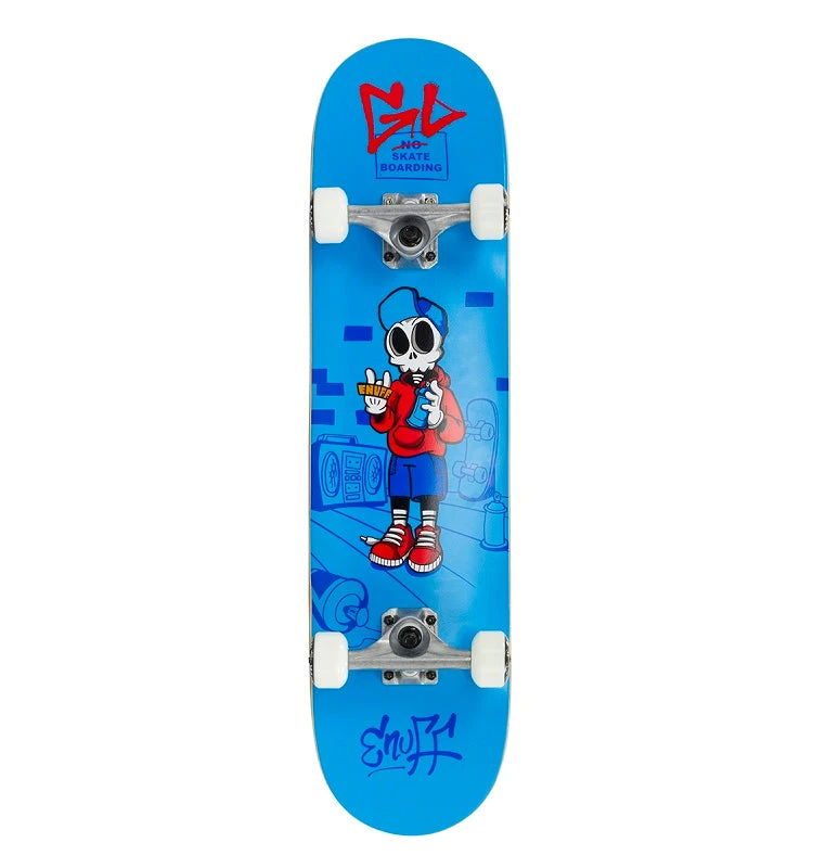Enuff Skully Blue Skateboard - 7.75" 1 Enuff Skully Blue Skateboard - 7.75"