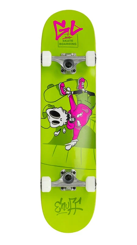 Enuff Skully Green Mini Skateboard - 7.25" 1 Enuff Skully Green Mini Skateboard - 7.25"
