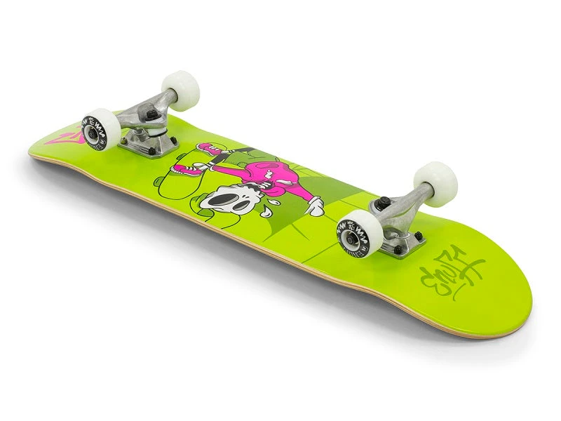 Enuff Skully Green Mini Skateboard - 7.25" 2 Enuff Skully Green Mini Skateboard - 7.25" - Image 2