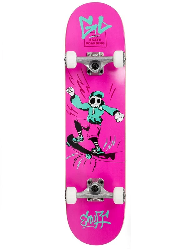 Enuff Skully Pink Skateboard - 7.75" 1 Enuff Skully Pink Skateboard - 7.75"