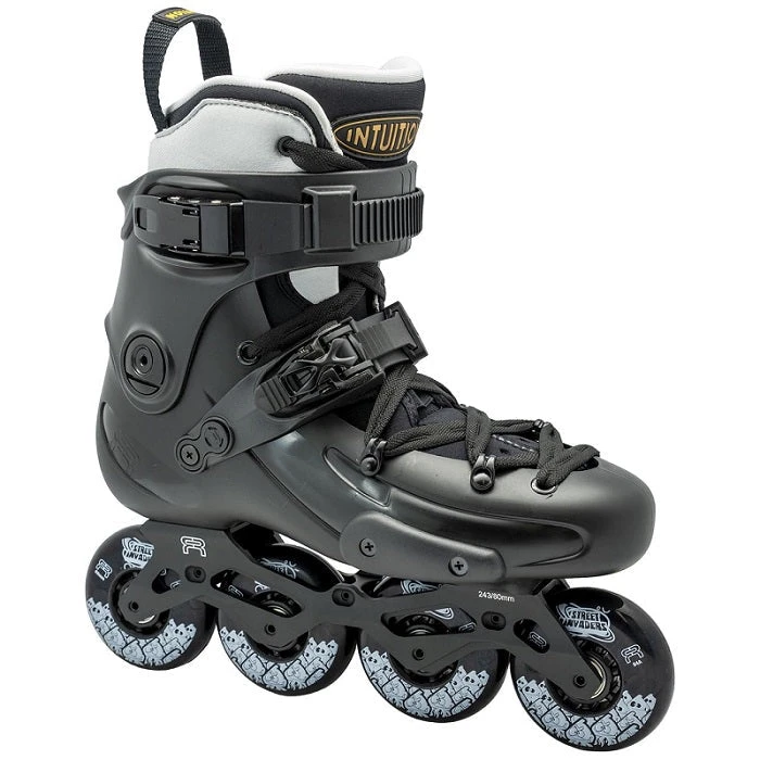 FR Skates FR1 Deluxe 80 Inline Skates - Black 1 FR Skates FR1 Deluxe 80 Inline Skates - Black