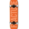 Fracture Fade Orange Skateboard - 8.0"