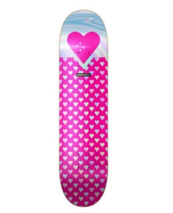 Heart Supply Pink Sweethearts Foil Logo Deck - 7.75"