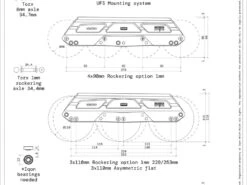 Iqon AG Decode Pro 90 Dark UFS Frames And Bearings Combo -Sports Skateboard Shop iqon ag decode pro 90 dark ufs frames and bearings combo specs