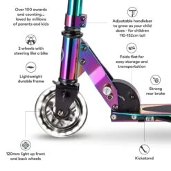 Micro Sprite LED Scooter - Neochrome -Sports Skateboard Shop j gx3gma