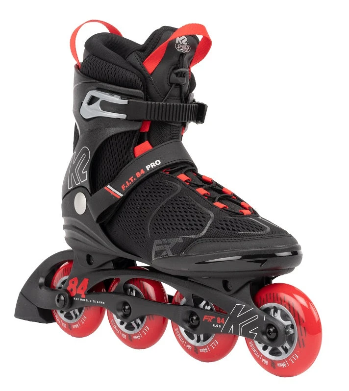 K2 FIT 84 Pro Mens Inline Skates - Black/Red 1 K2 FIT 84 Pro Mens Inline Skates - Black/Red