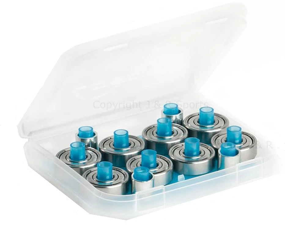 Loaded Jehu Longboard Bearings With Spacers 1 Loaded Jehu Longboard Bearings With Spacers