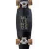 Mindless Stained Daily III Cruiser Skateboard - Black 24"