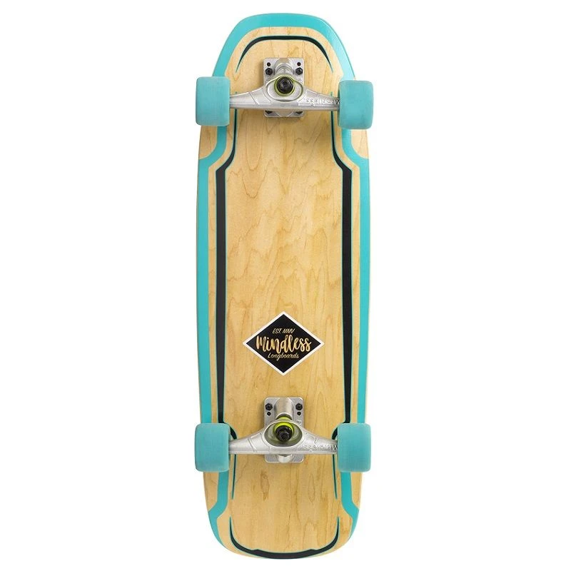 Mindless Surf Skate Teal - 30" 1 Mindless Surf Skate Teal - 30"
