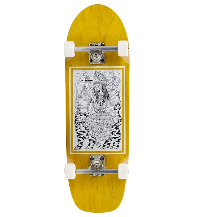 Mindless Tiger Sword Mustard Cruiser Skateboard - 30" 1 Mindless Tiger Sword Mustard Cruiser Skateboard - 30"