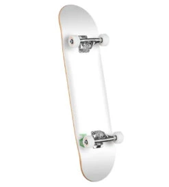 Mini Logo Chevron Detonator White Skateboard - 7.75"