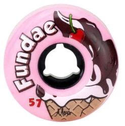 Moxi Fundae Bubble Gum Wheels 57mm 92a - Set Of 4