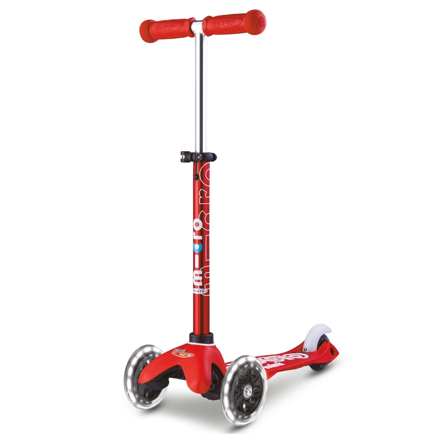 Mini Micro Deluxe LED Scooter - Red 1 Mini Micro Deluxe LED Scooter - Red