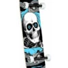 Powell Peralta Ripper One Off Silver/Light Blue Skateboard - 7.75"